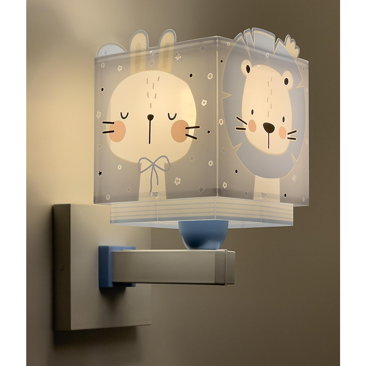 Wandleuchte Baby Jungle, blue