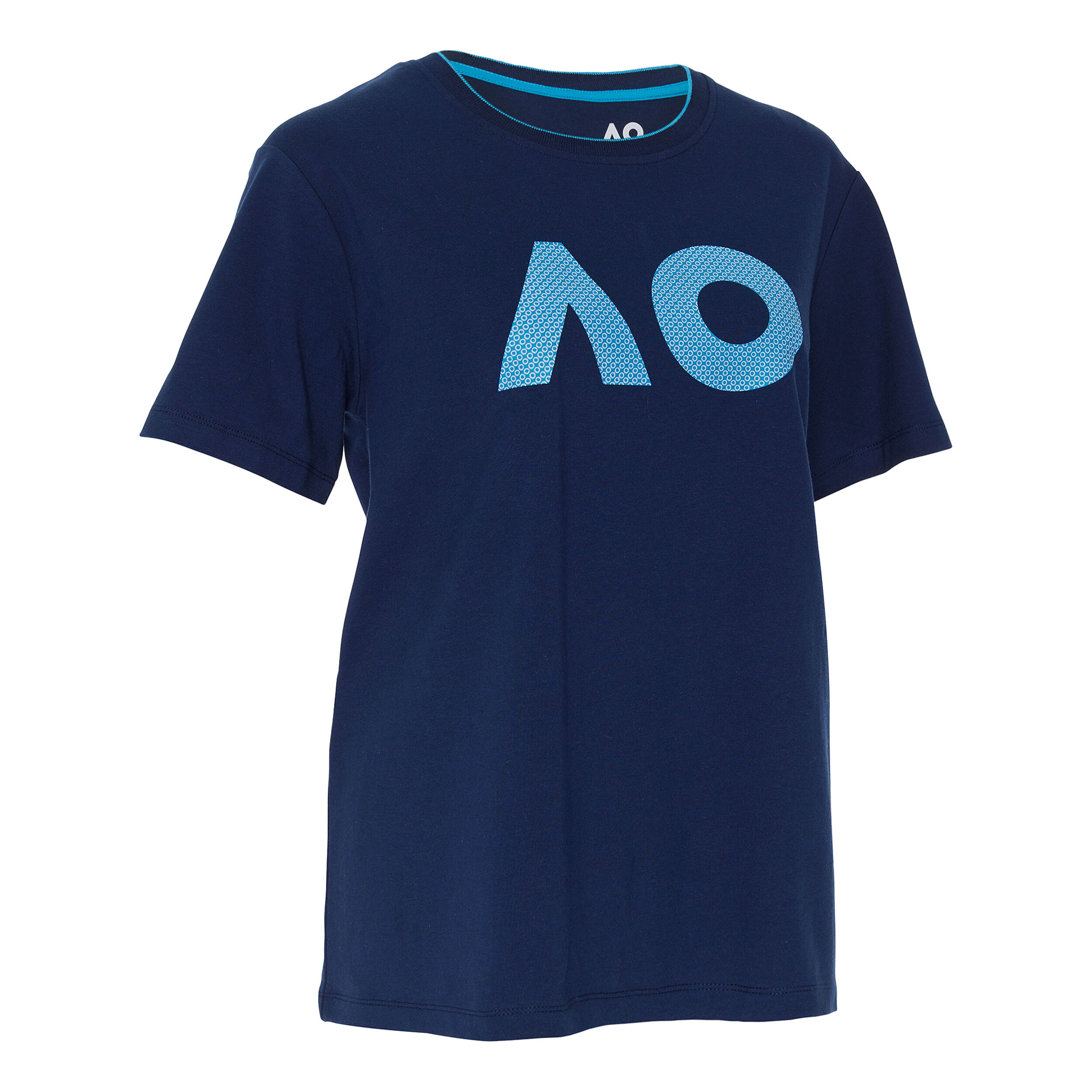 AO Stack Print Core Logo T-Shirt Damen - Dunkelblau