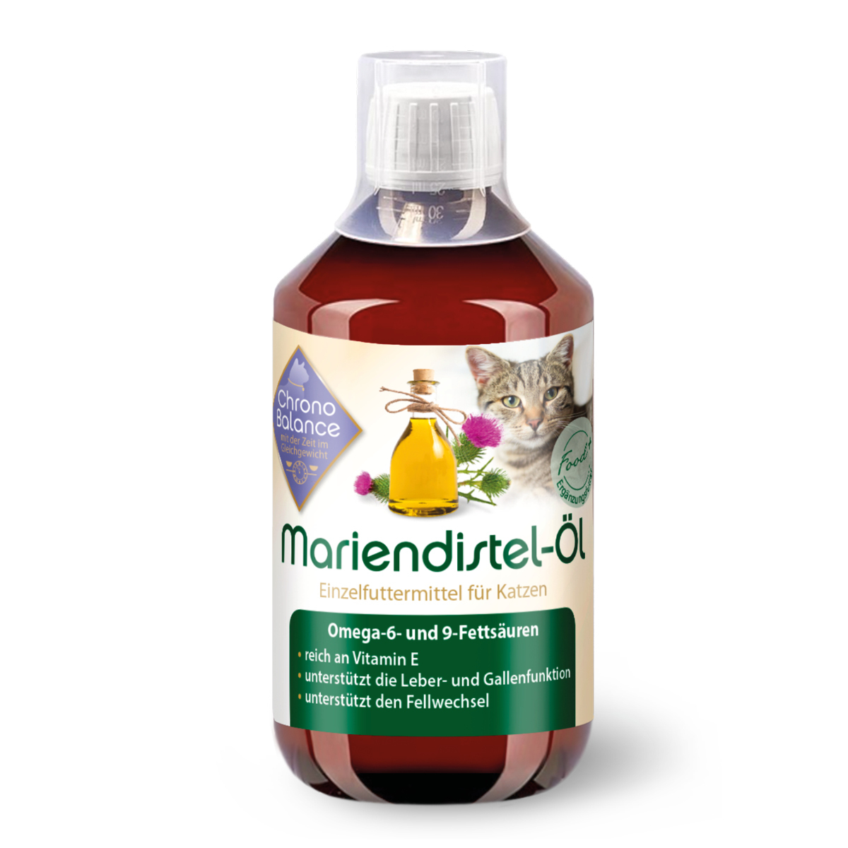 ChronoBalance Ergänzungsfutter & Aufzucht ChronoBalance Mariendistelöl 500 ml