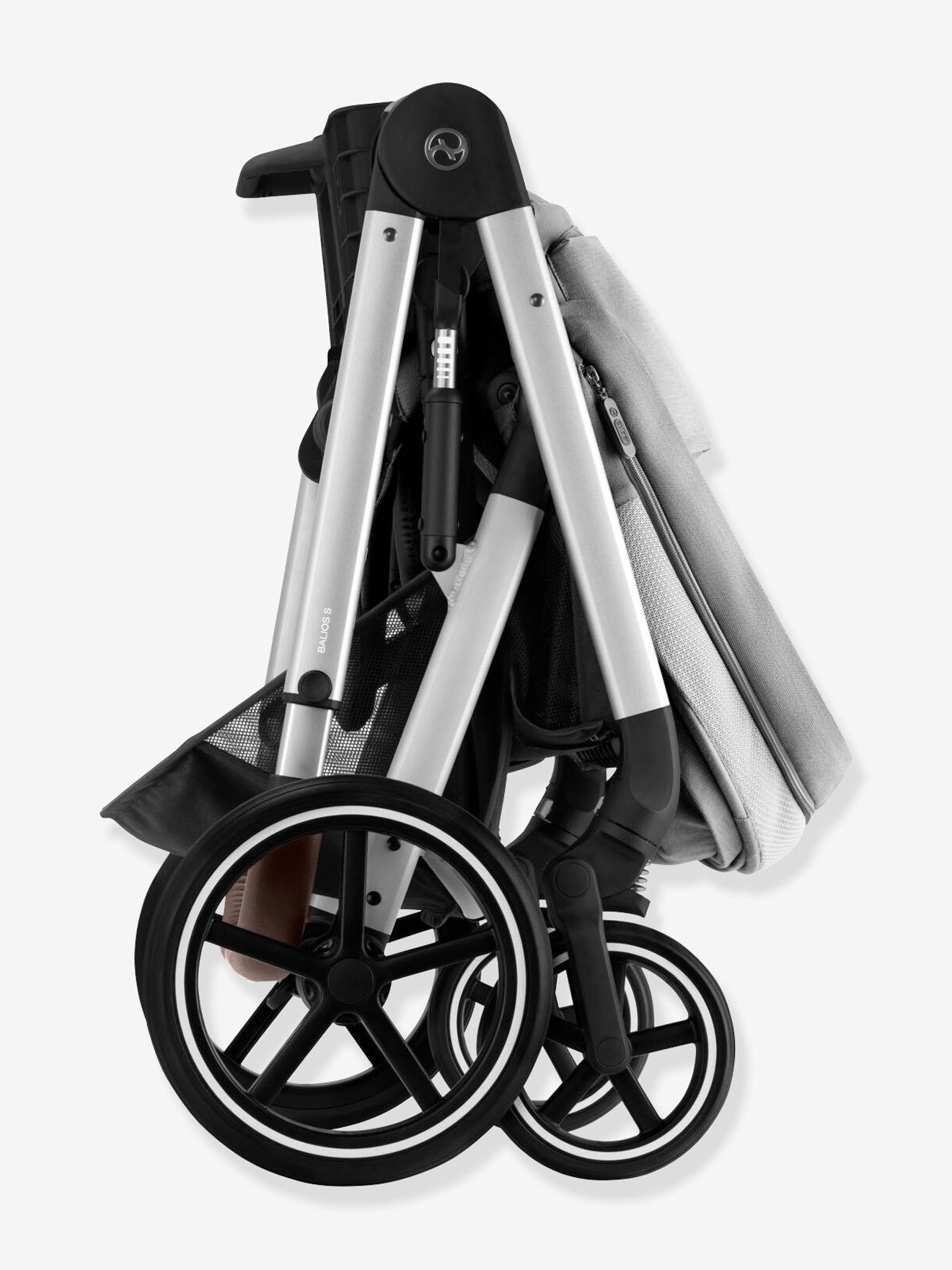 Cybex Wendbarer Kinderwagen BALIOS S LUX 2023 CYBEX Gold - grau