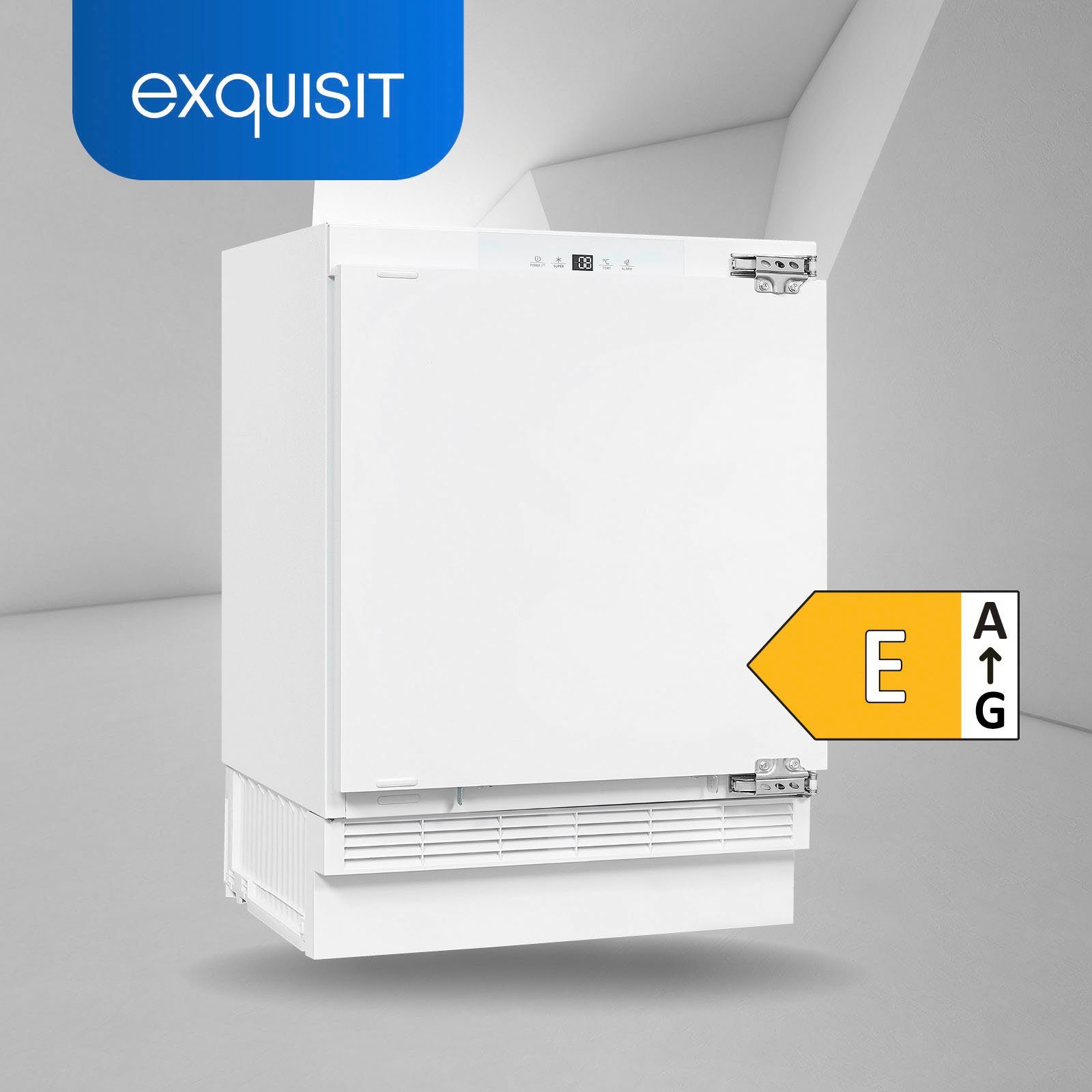 exquisit Kühlschrank UKS140-V-FE-010E, 82,3 cm hoch, 59,5 cm breit