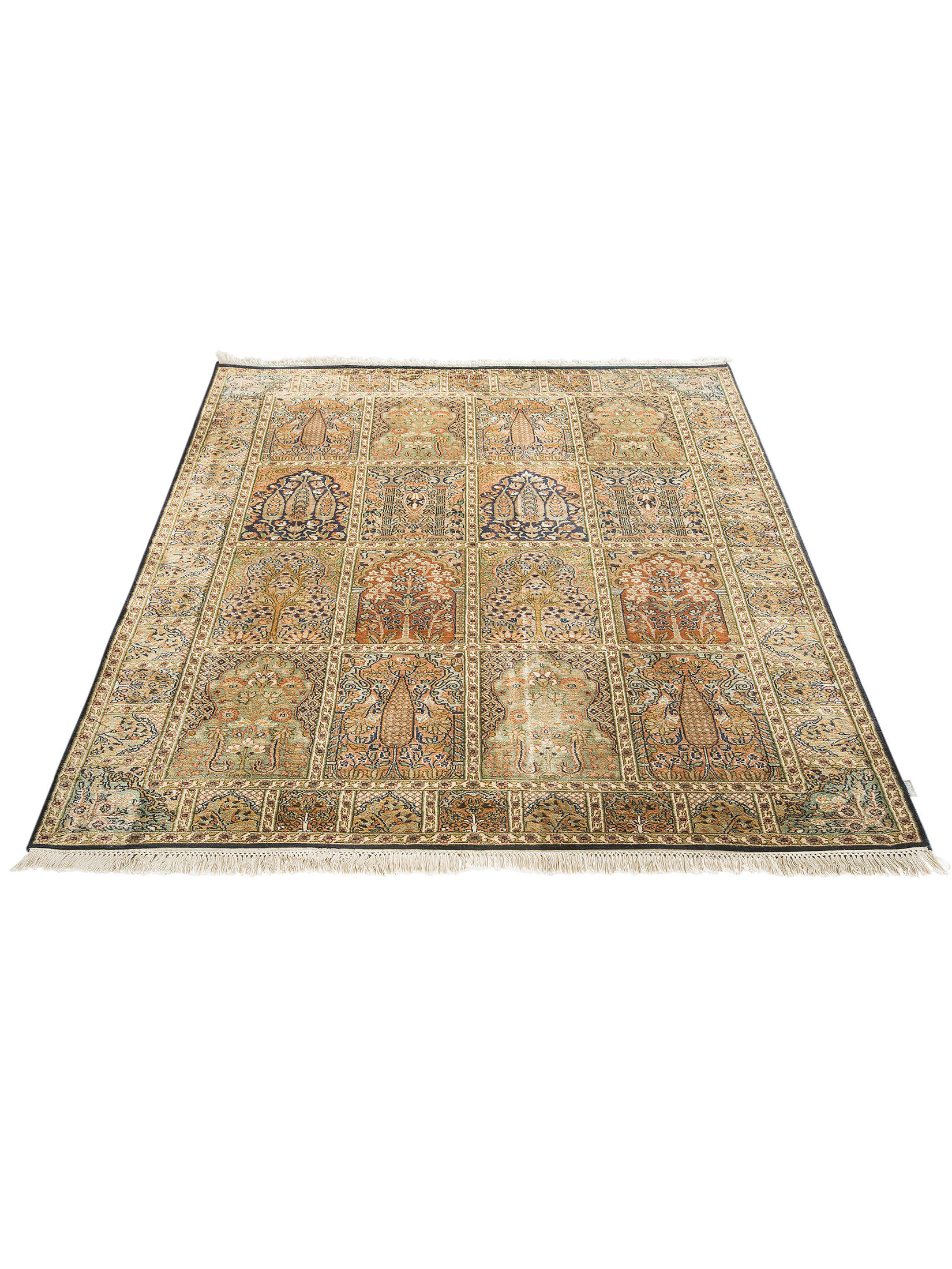 Kaschmir Seide 18/18 ca. 133 x 183 cm, Unikat / Einzelstück