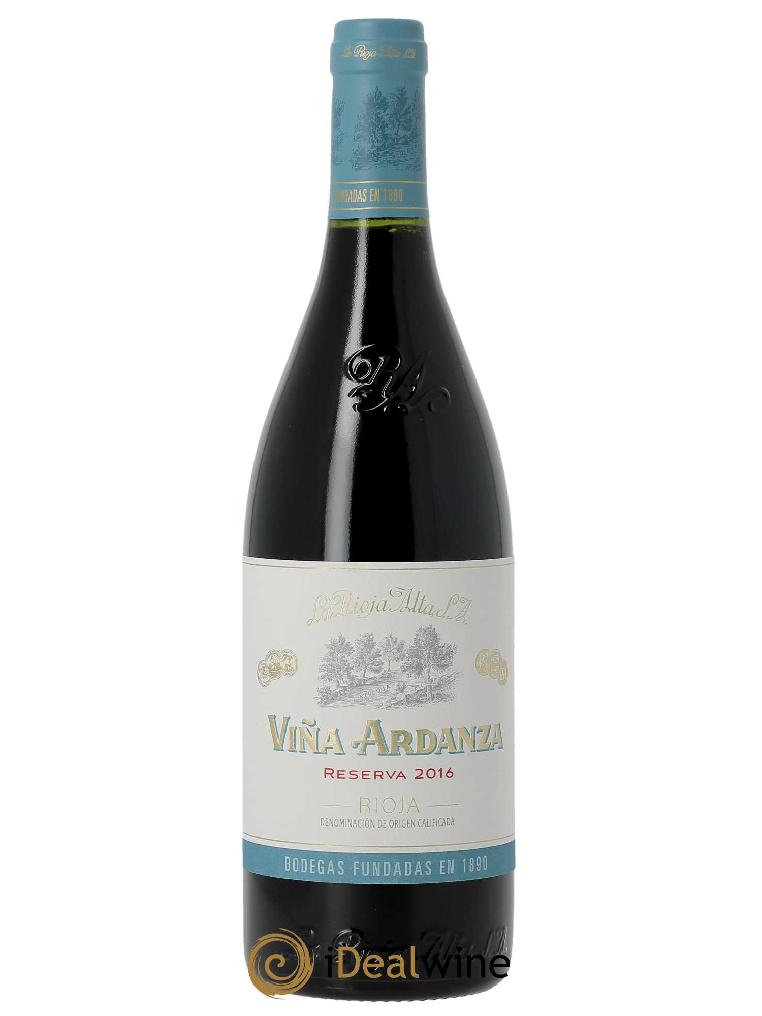 Rioja DOCa Vina Ardanza Reserva La Rioja Alta  2016 - Lot de 1 Bouteille