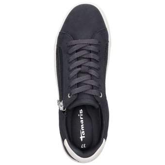 Tamaris Plateau Sneaker in blau