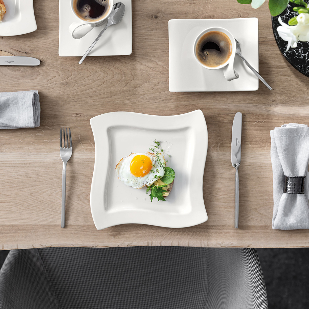 Villeroy & Boch Assiette dessert carrée NewWave Assiette