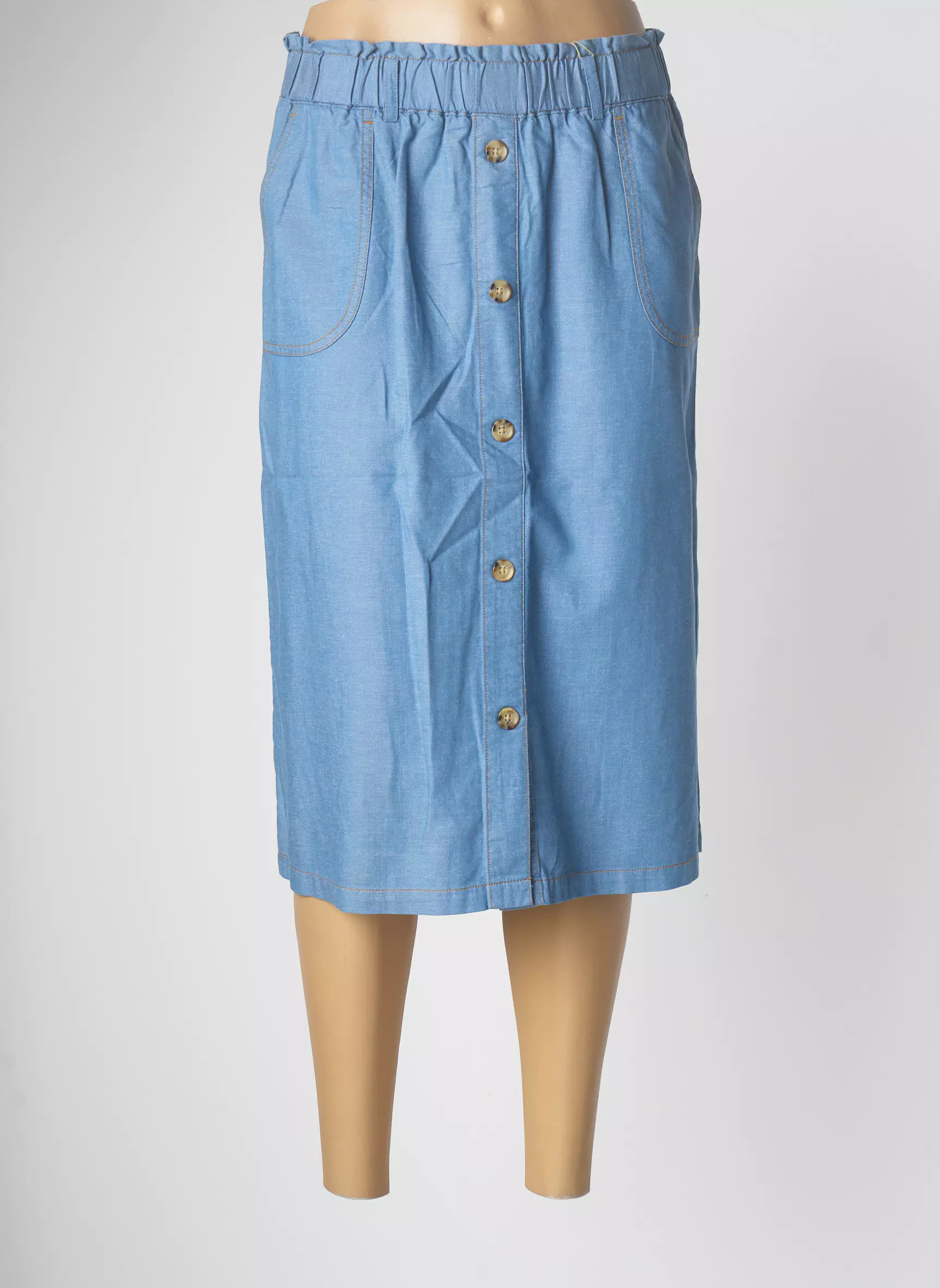 Diane Laury Jupes Mi Longues Femme couleur bleu
