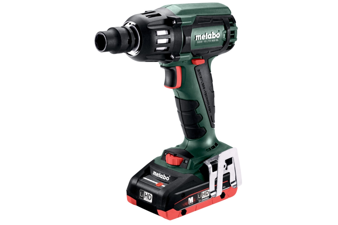 Metabo 602205800 SSW18LTX 400 BL Akku-Schlagschrauber 18V 4,0Ah LiHD Bürstenlos