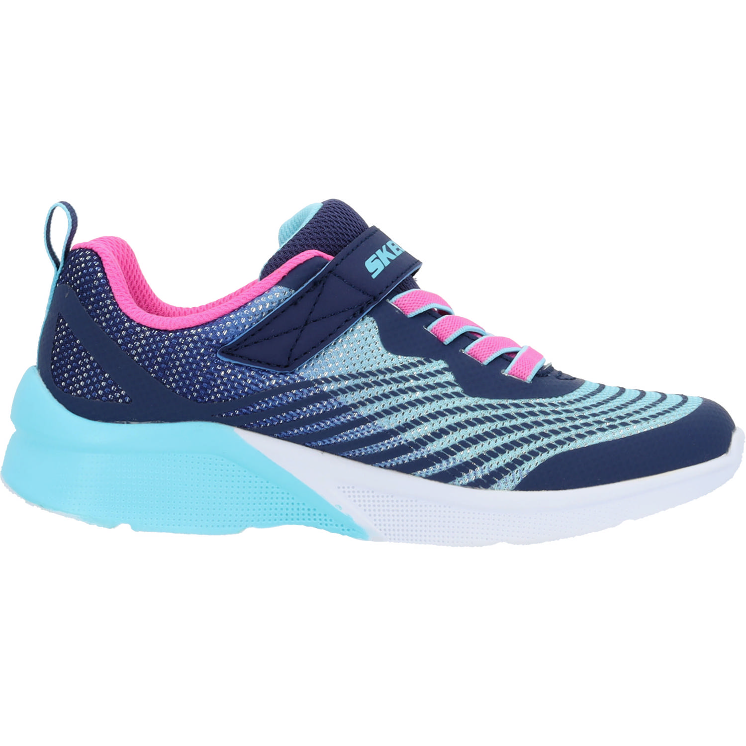 Skechers 302349L, Halbschuhe (Kinder), Kinder, Blau (Navy/Multi)