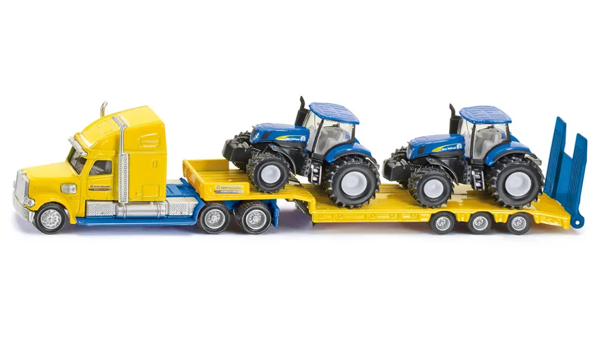 SIKU 1805 Farmer - LKW mit New Holland Traktoren
