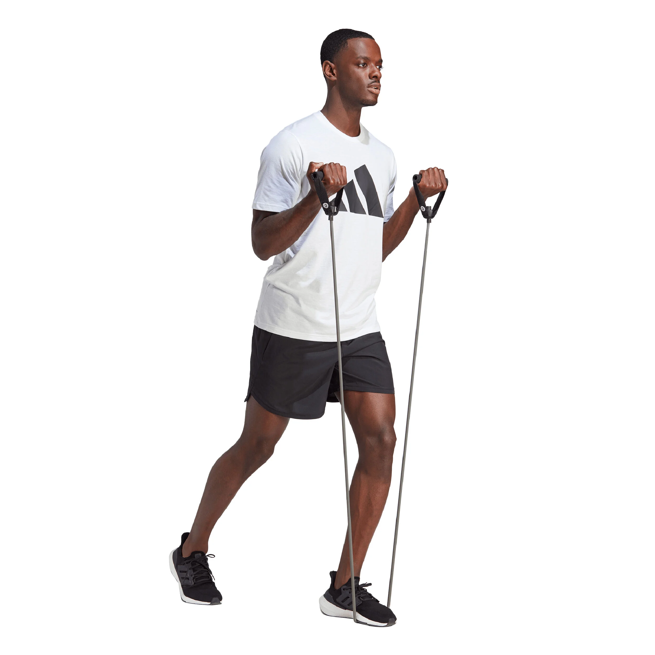 Training-Essentials Feel Ready Logo T-Shirt Herren - Weiß, Schwarz
