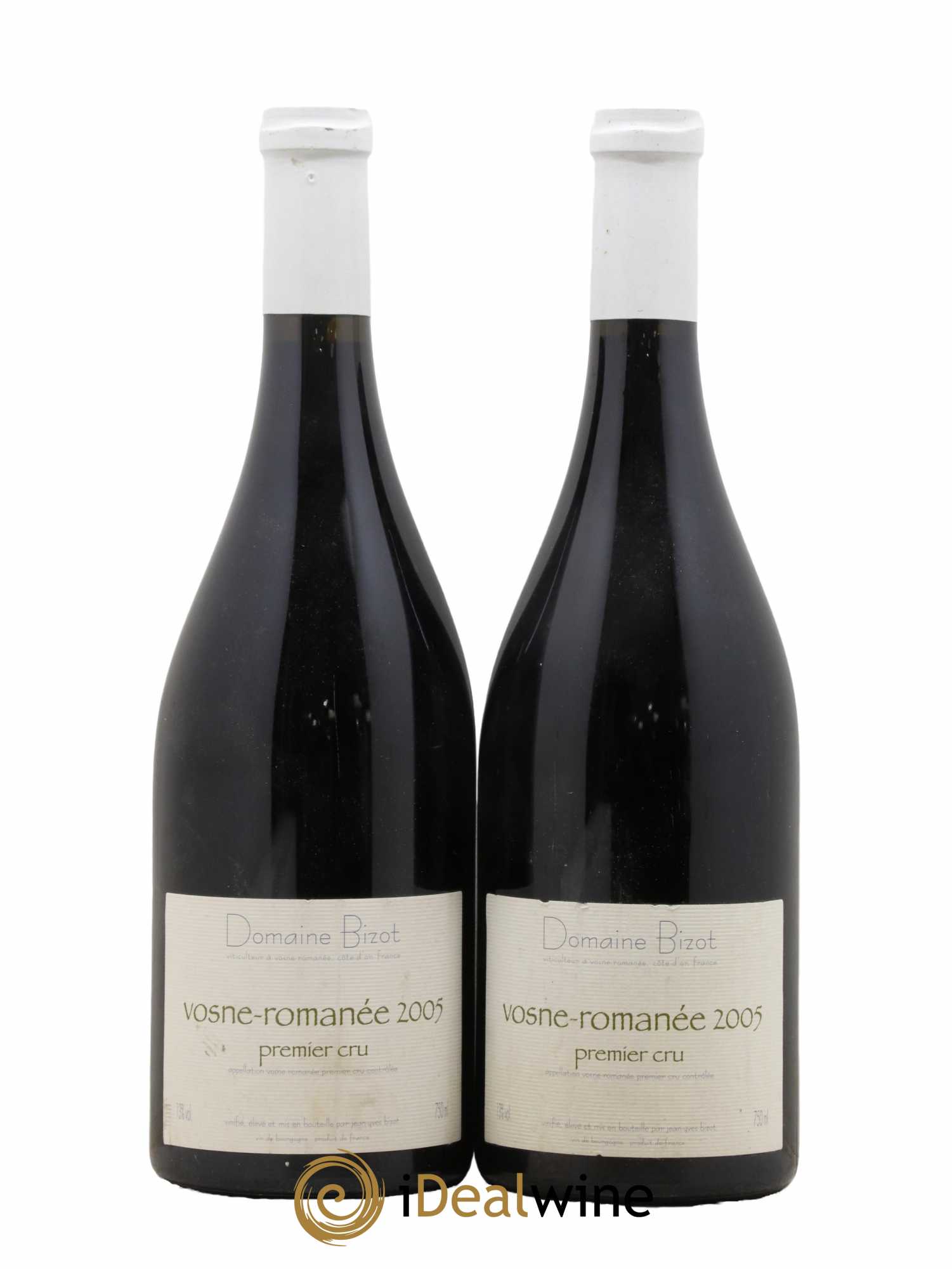 Vosne-Romanée 1er Cru Bizot (Domaine)  2005 - Lot de 2 Bouteilles