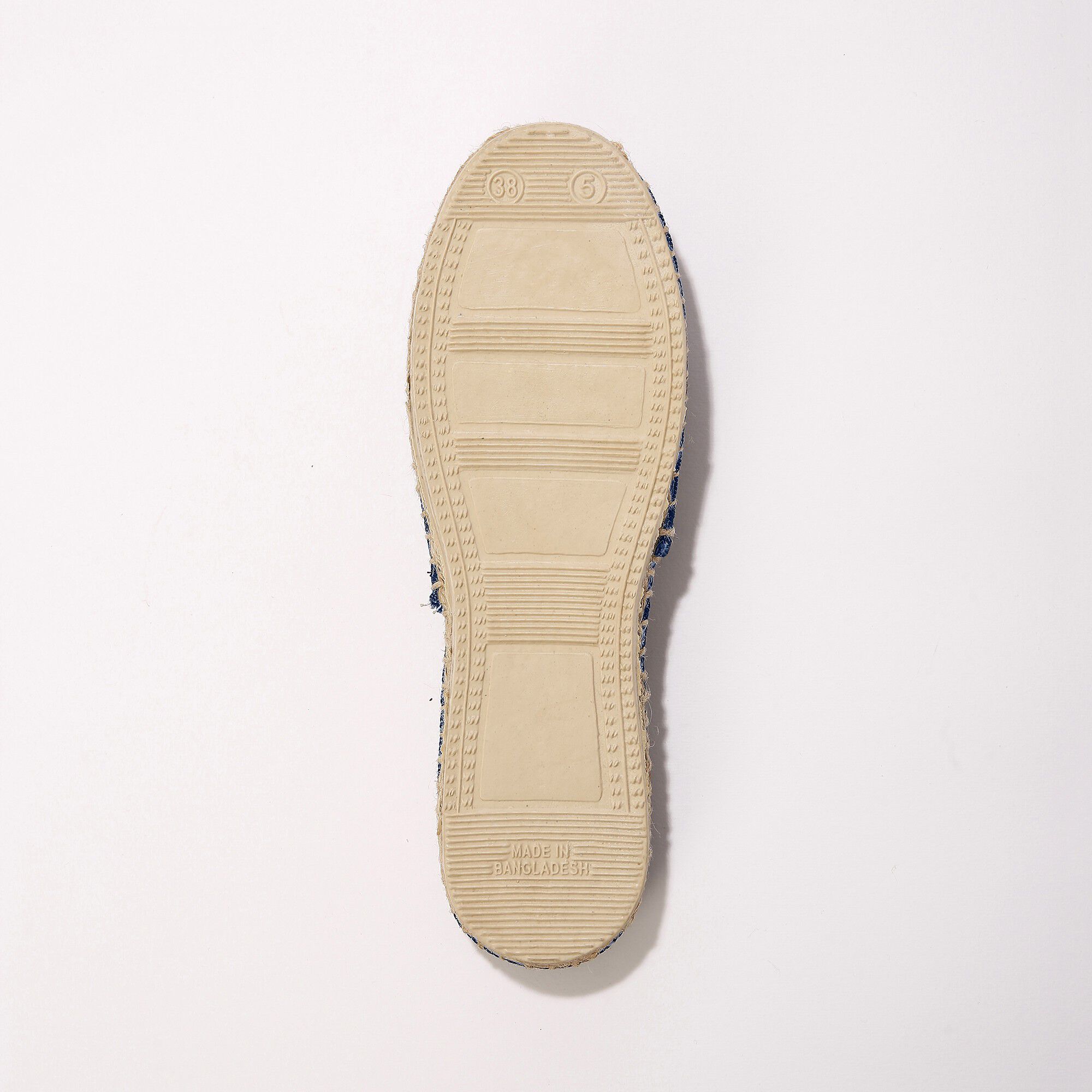 Espadrilles semelle corde denim pour femme Indian Summer