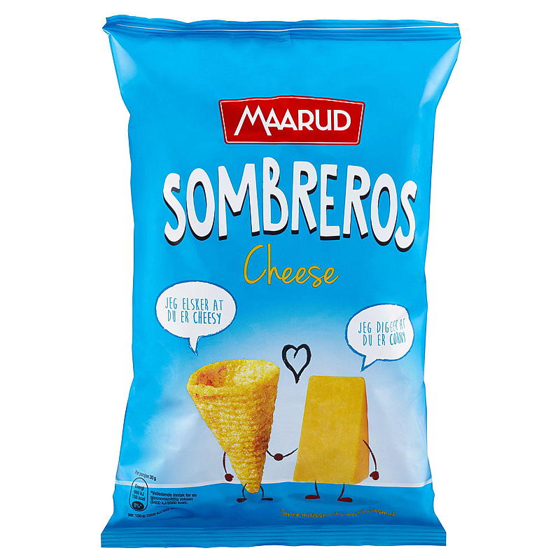 Maarud Sombreros 110 g cheddar