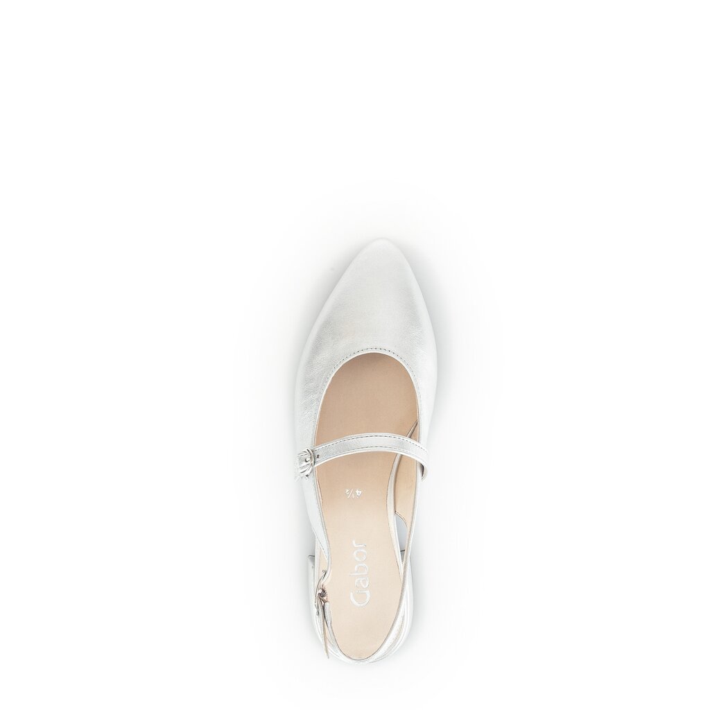 Gabor fashion Slingpumps silber