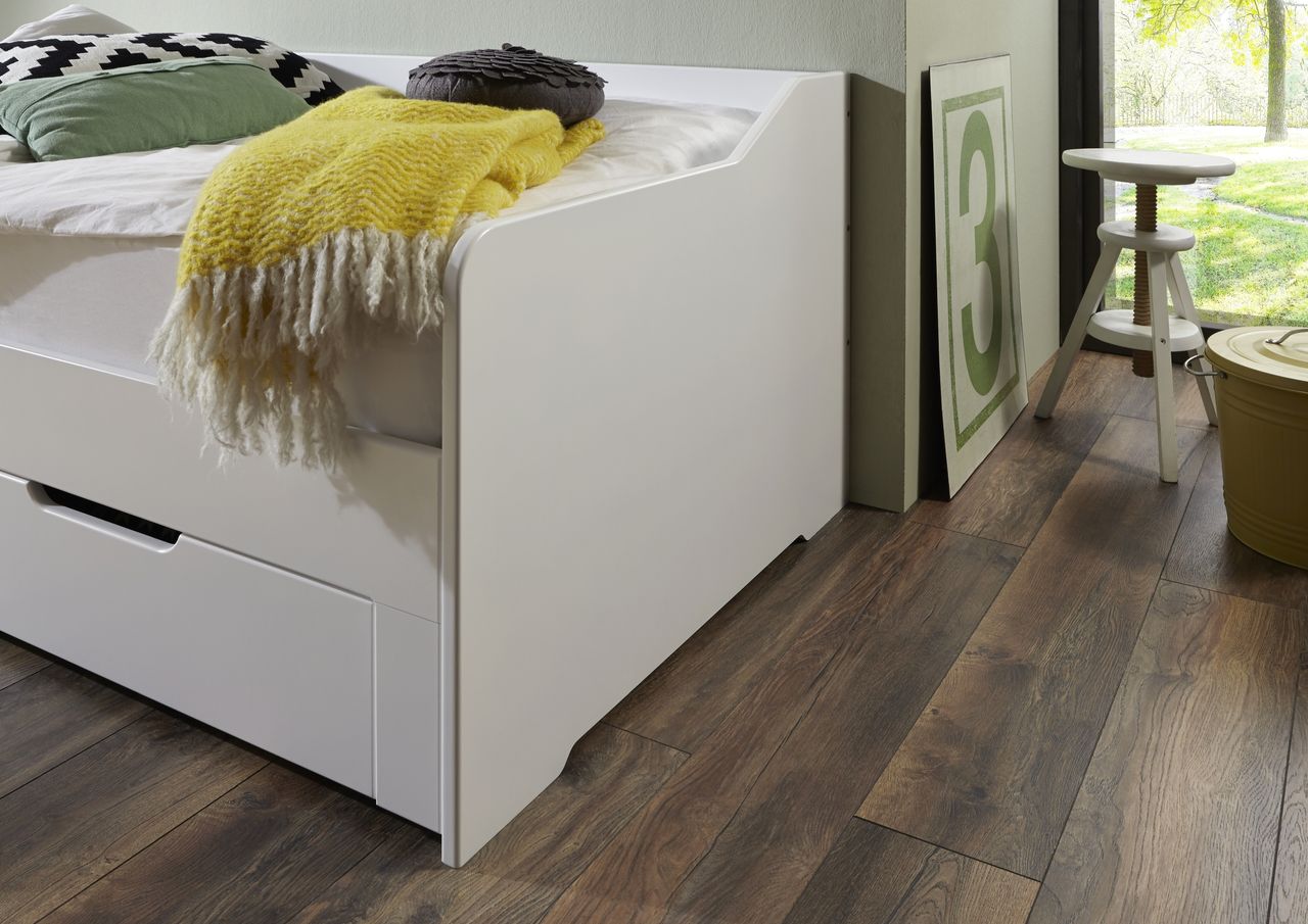 Relita Funktionsbett Anna 90x 200 auf 180 x 200 cm Liegefläche ausziehbar u. 2 Schubladen