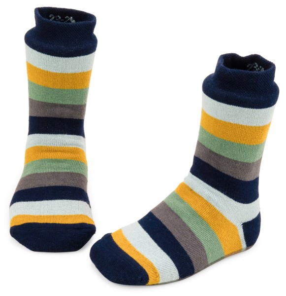 Ewers ~ Stoppersocke SoftStep ~ Ringel navy