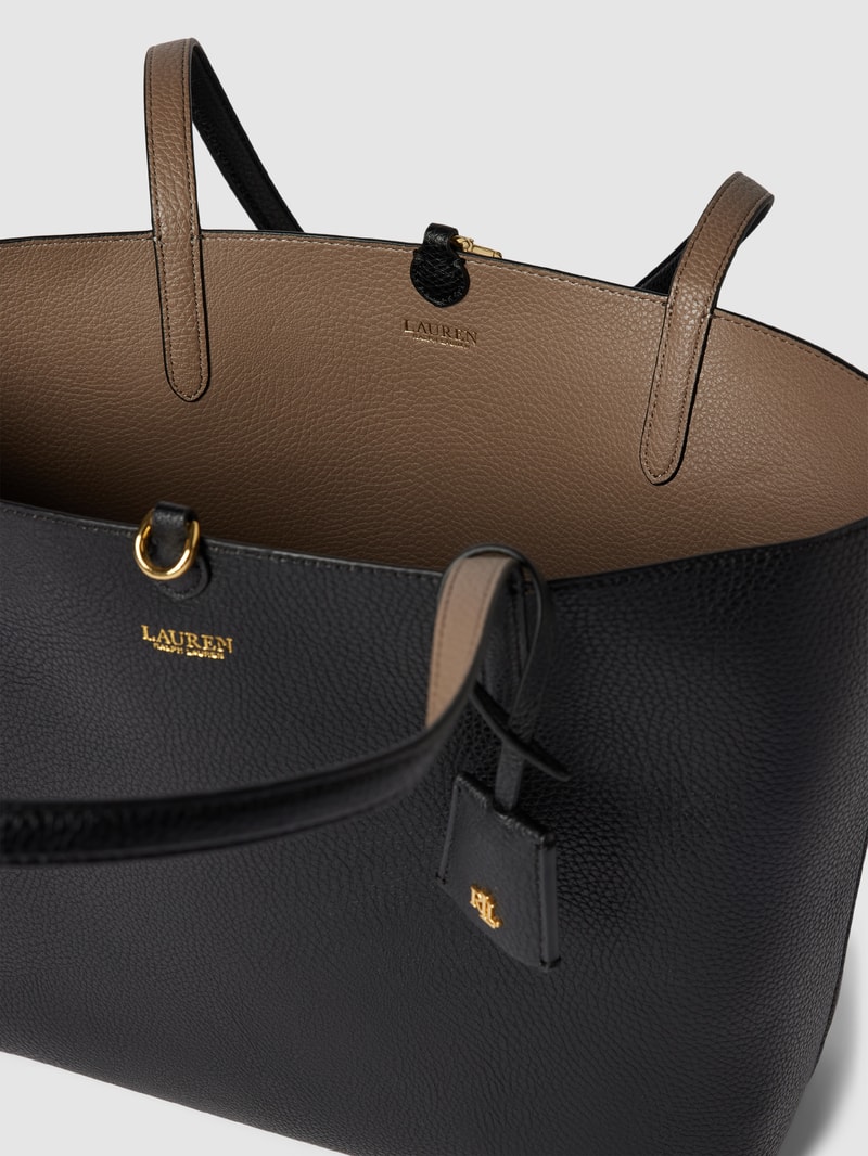 Shopper mit Wendefunktion in schwarz