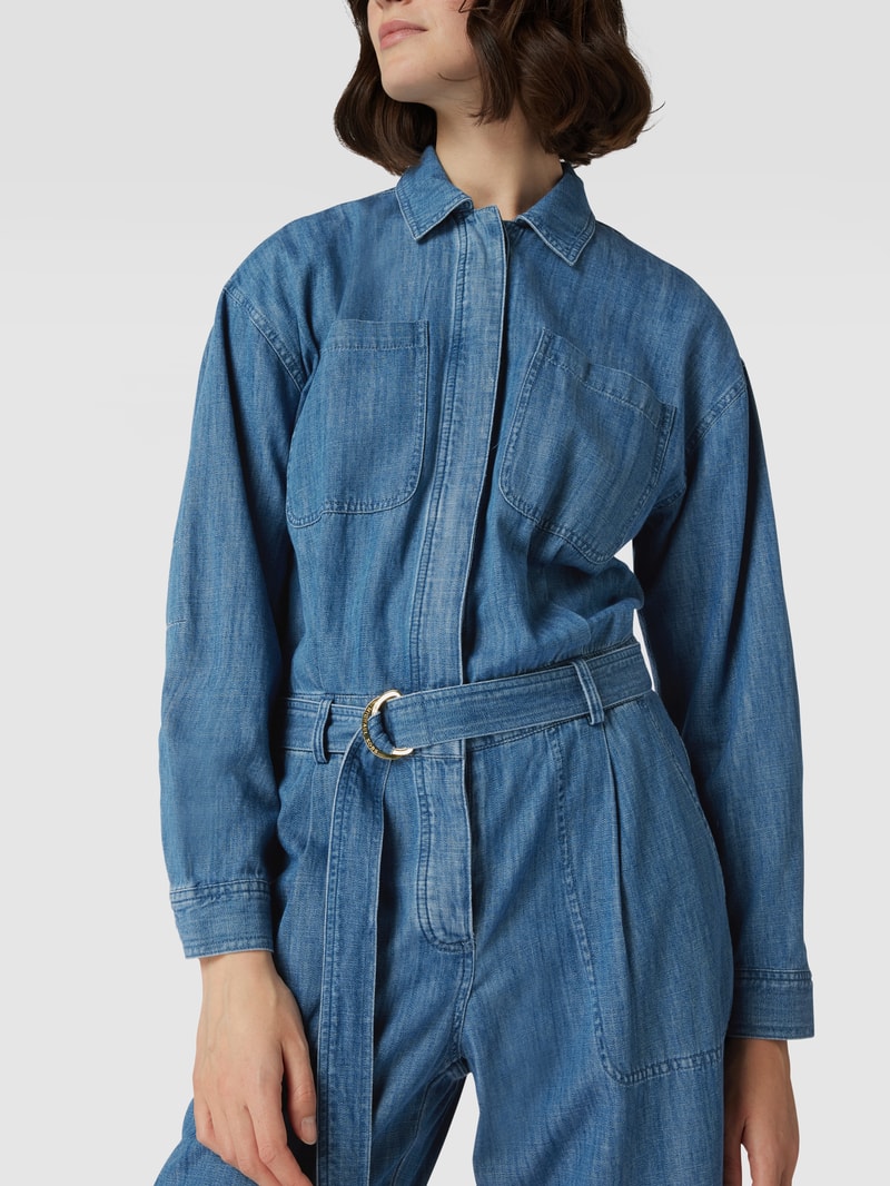 Jumpsuit in Denim-Optik in jeans