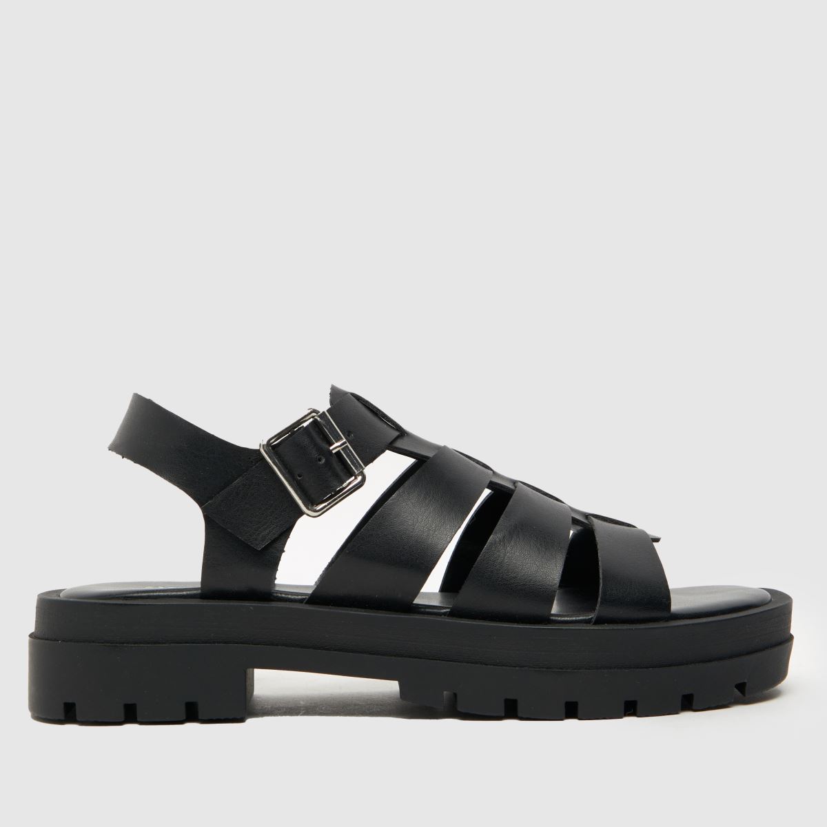 Schuh Tobin vastag gladiátor szandálok fekete színben
