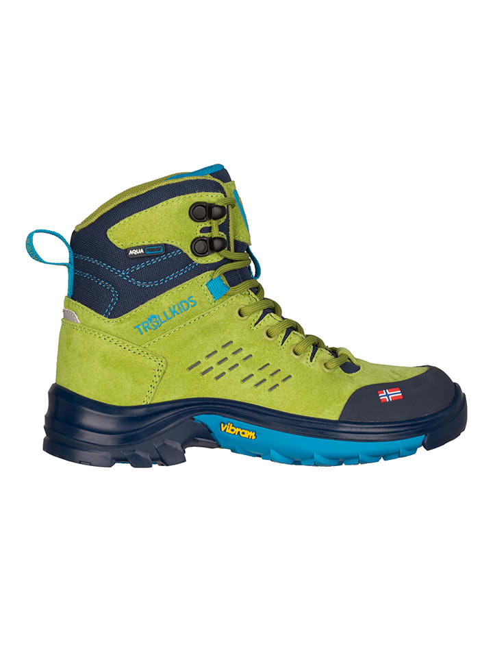 Trollkids Leder-Wanderschuhe 
