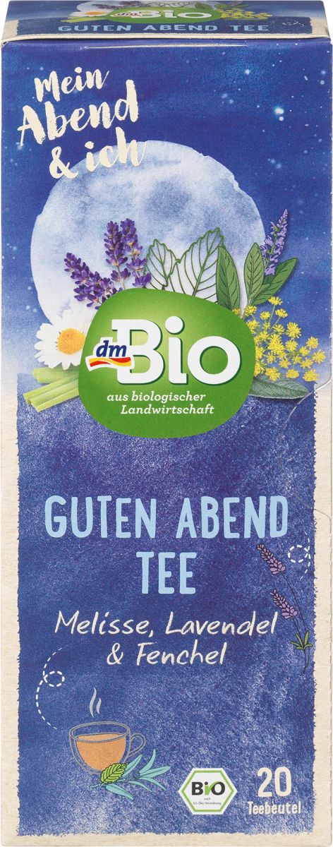 Kräutertee Guten Abend (20 Beutel), 30 g