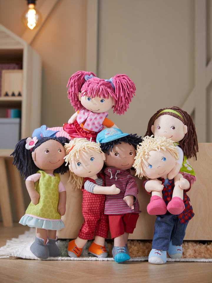 Haba Stoffpuppe Puppe Lilli-Lou, 30 cm in mehrfarbig günstig kaufen onesize
