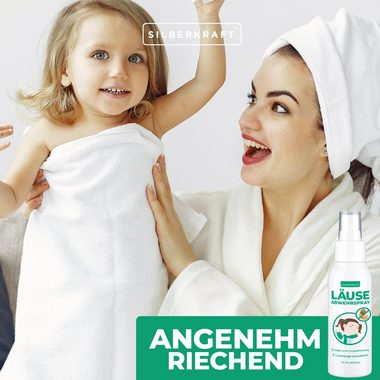 Silberkraft Insektenspray Kopfläusespray, Läuseabwehrspray, 100 ml, 1-St.
