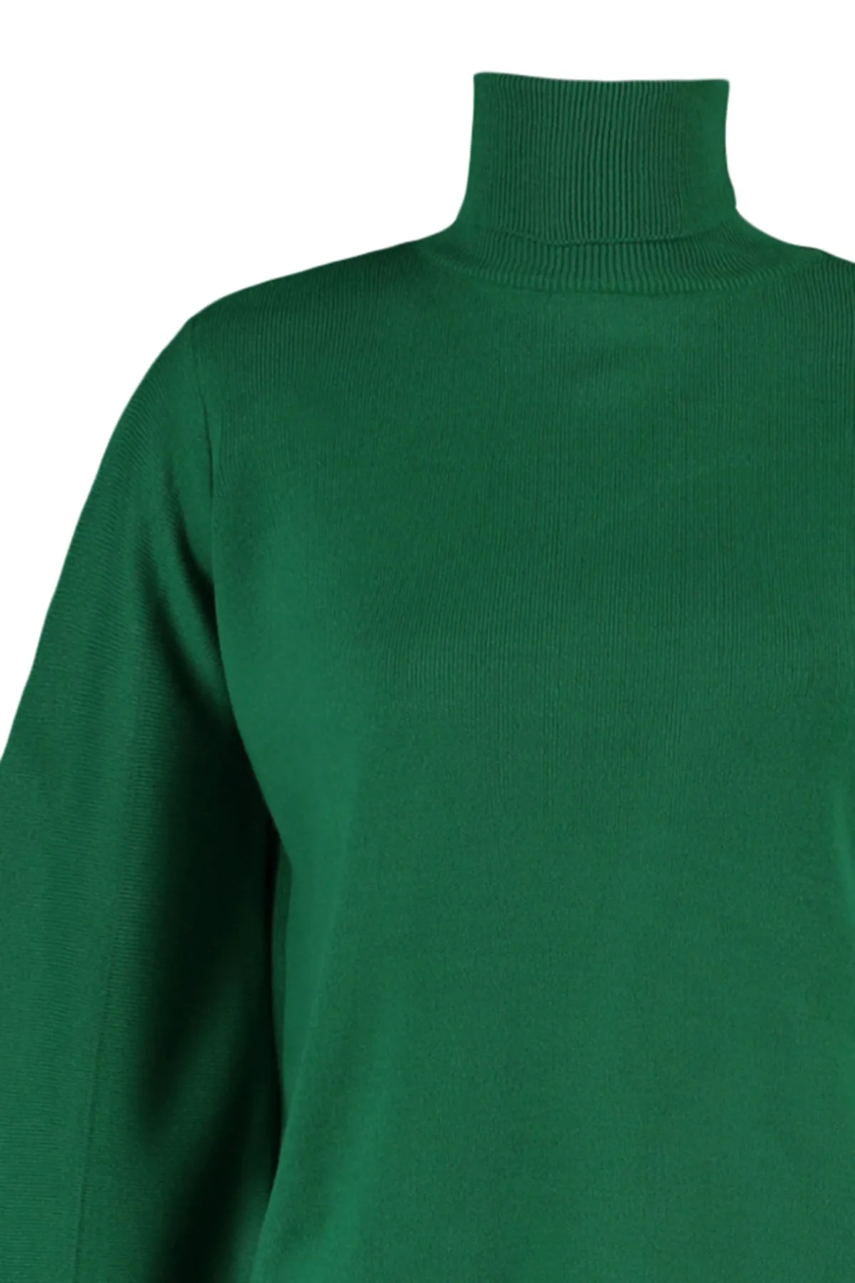 Trendyol Collection  Smaragdgrüner Basic Rollkragenpullover TWOAW21KZ0485