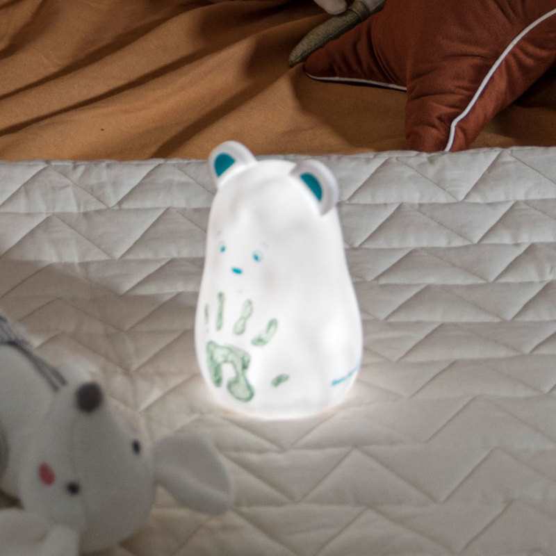Veilleuse ours empreinte Nightlight buddy Baby Art