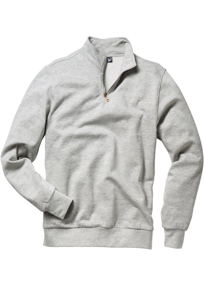 Sweatshirt mit Troyerkragen