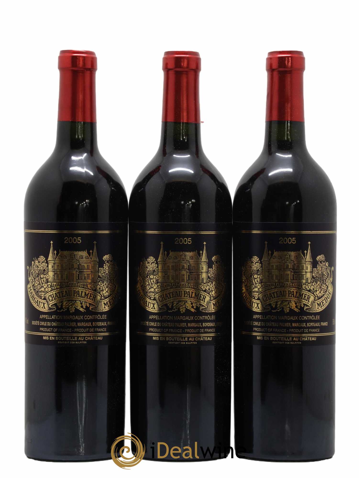 Château Palmer 3ème Grand Cru Classé  2005 - Lot de 12 Bouteilles