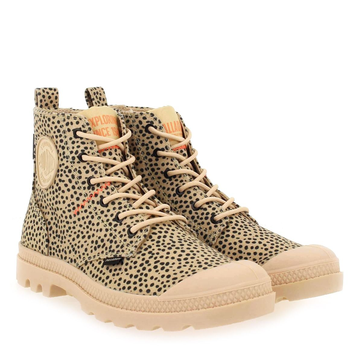 Palladium  PAMPA HI SAFARI - Nude Noir