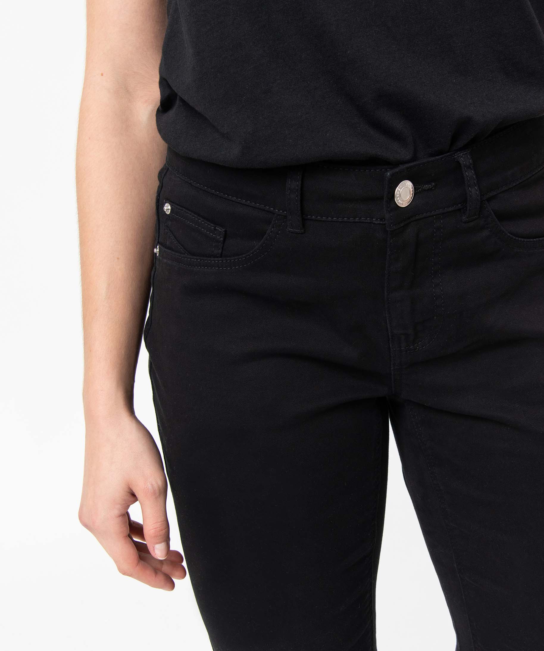 Pantacourt femme taille normale noir | GEMO