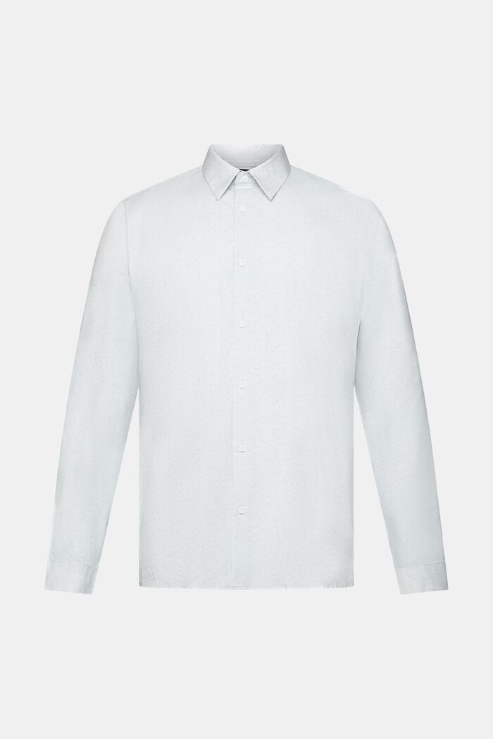 Slim-Fit-Hemd aus Baumwolle mit Muster