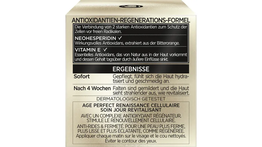 L'Oréal Paris Gesichtscreme Age Perfect Zell-Renaissance Regenerierende Tagespflege 50ml 50 ml