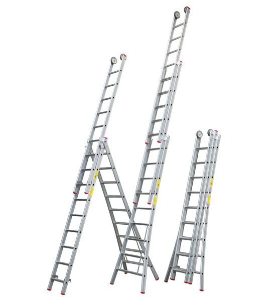 Little Jumbo 1250600310 Reform Ladder SuperPRO eloksirani razširjeni okvirji - 3x10