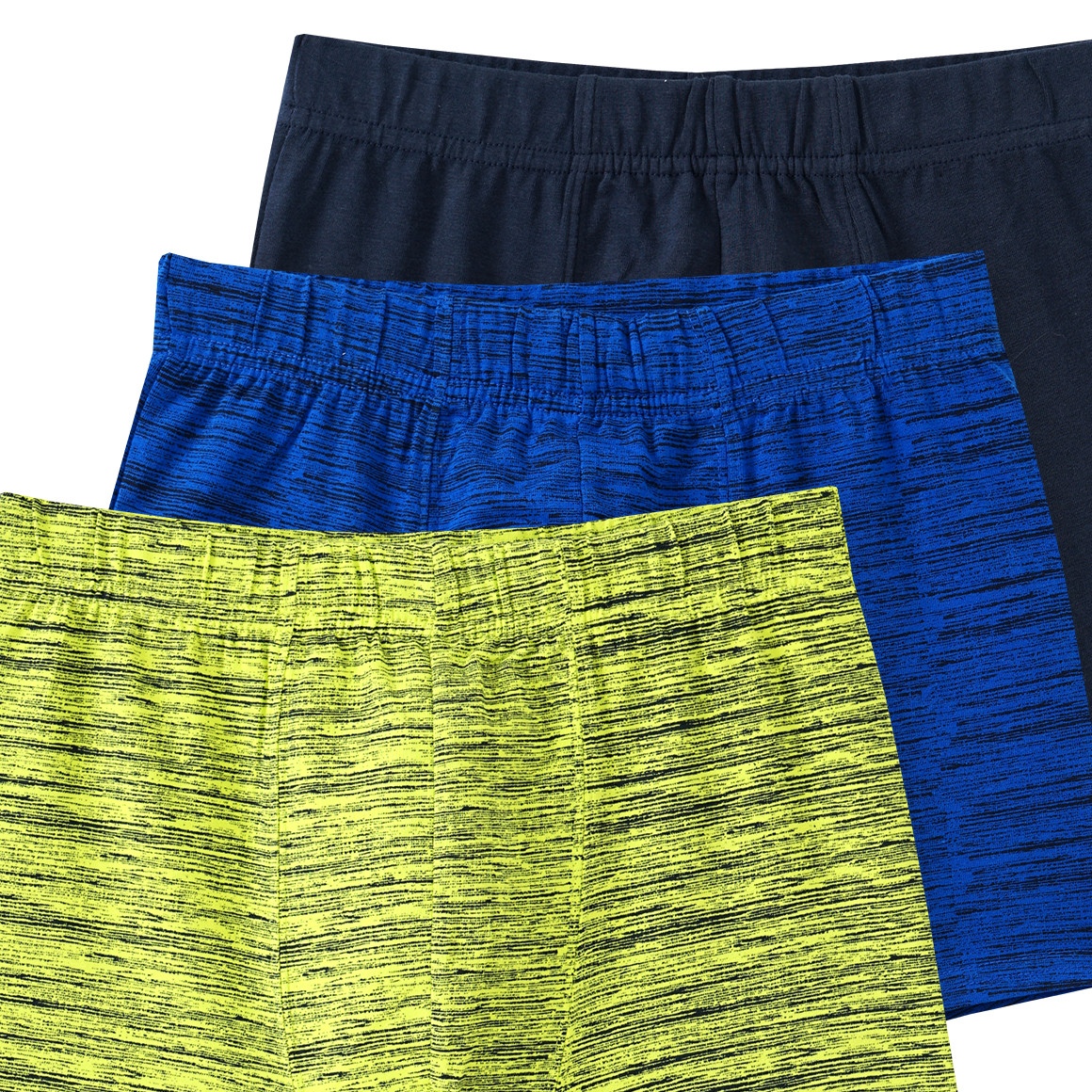 3 Jungen Boxer in Melange-Optik