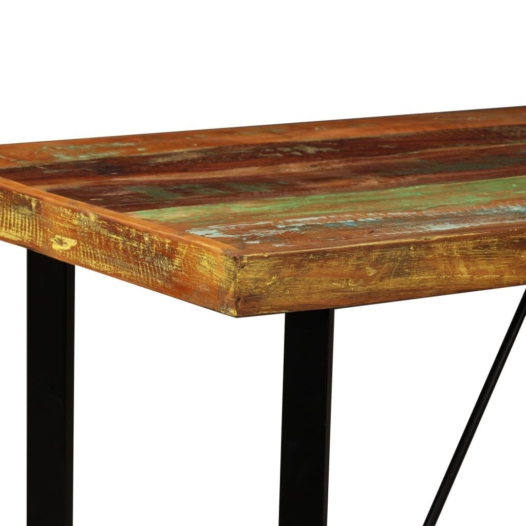 möbelando Stehtisch 295480 (LxBxH: 120x60x107 cm), aus Massivholz in recycle Optik