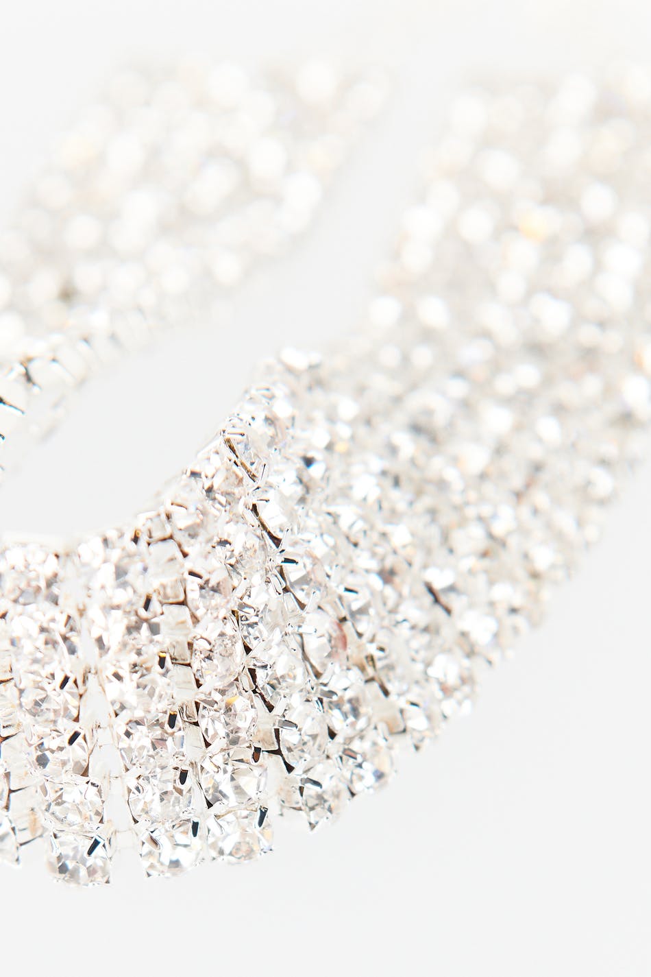 Chunky rhinestone necklace