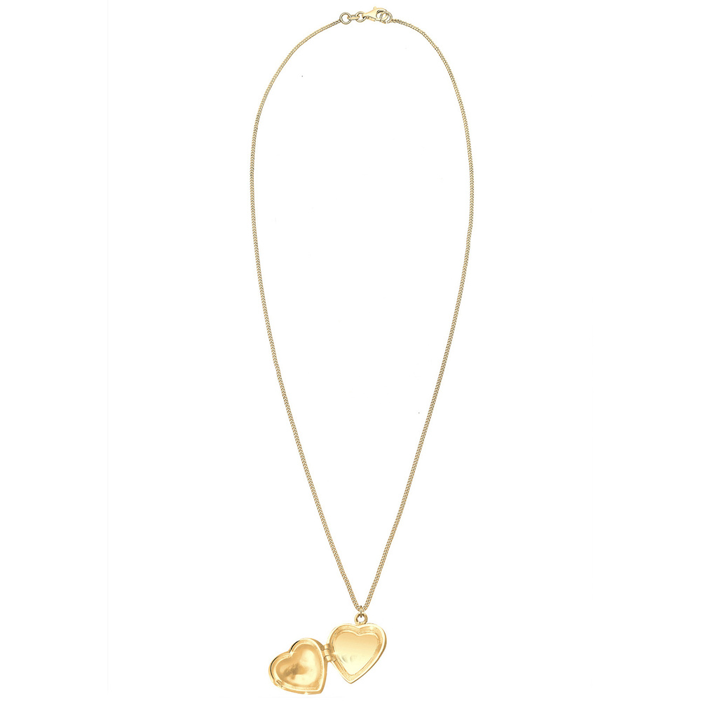 Elli Elli Collier Femme Médaillon Coeur Ornement de Pendentif Ludique en Argent Sterli collier