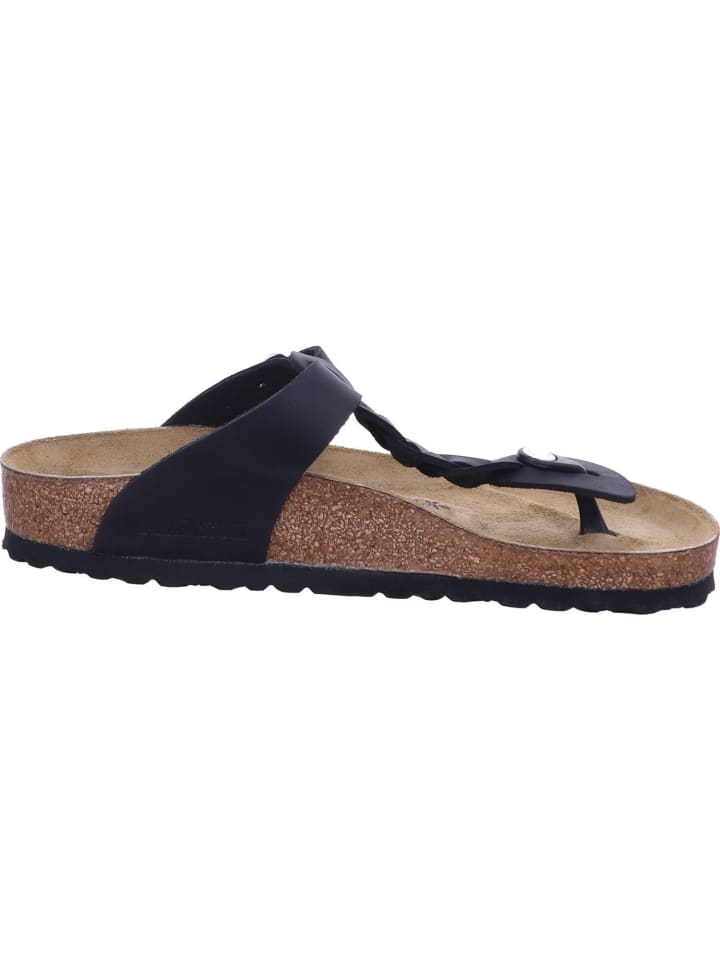 Birkenstock Zehentrenner in schwarz günstig kaufen 40