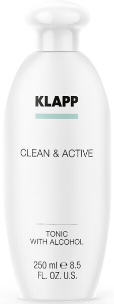 KLAPP Skin Care Science Clean & Active Tonic with Alcohol Gesichtswasser