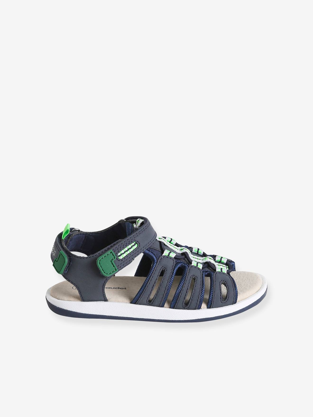 Vertbaudet Kinder Klett-Sandalen - marine