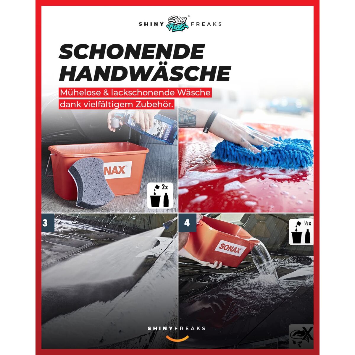 Sonax - Wascheimer Set | Basic 13L