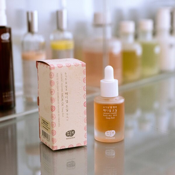 WHAMISA Organic Flowers Facial Oil Deep Rich Gesichtsöl
