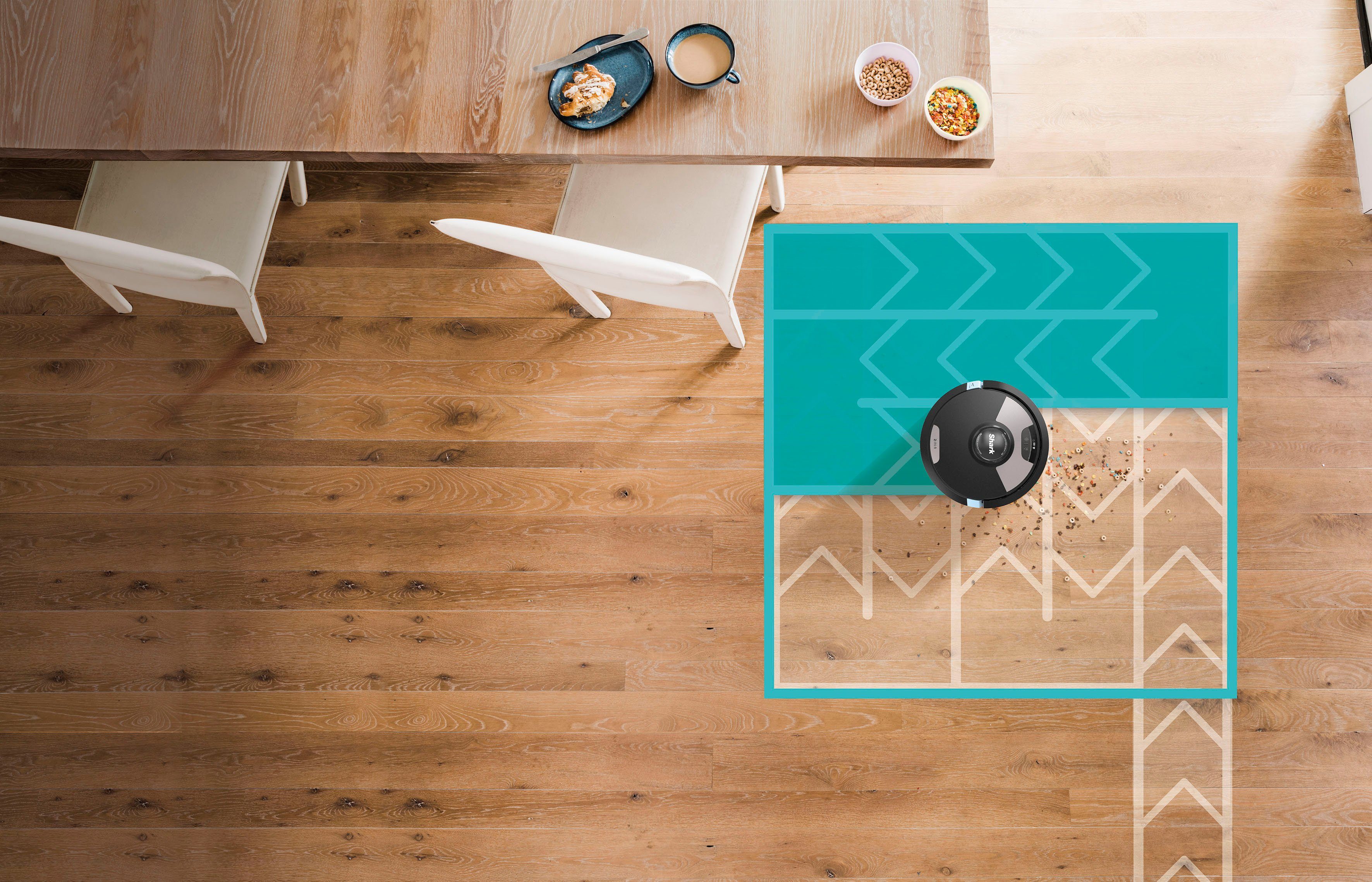 Shark Saugroboter AI ULTRA 2-in-1 Saugroboter [RV2600WDEU], 20 W