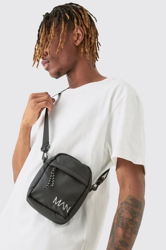 Schwarz Basic Umhängetasche
