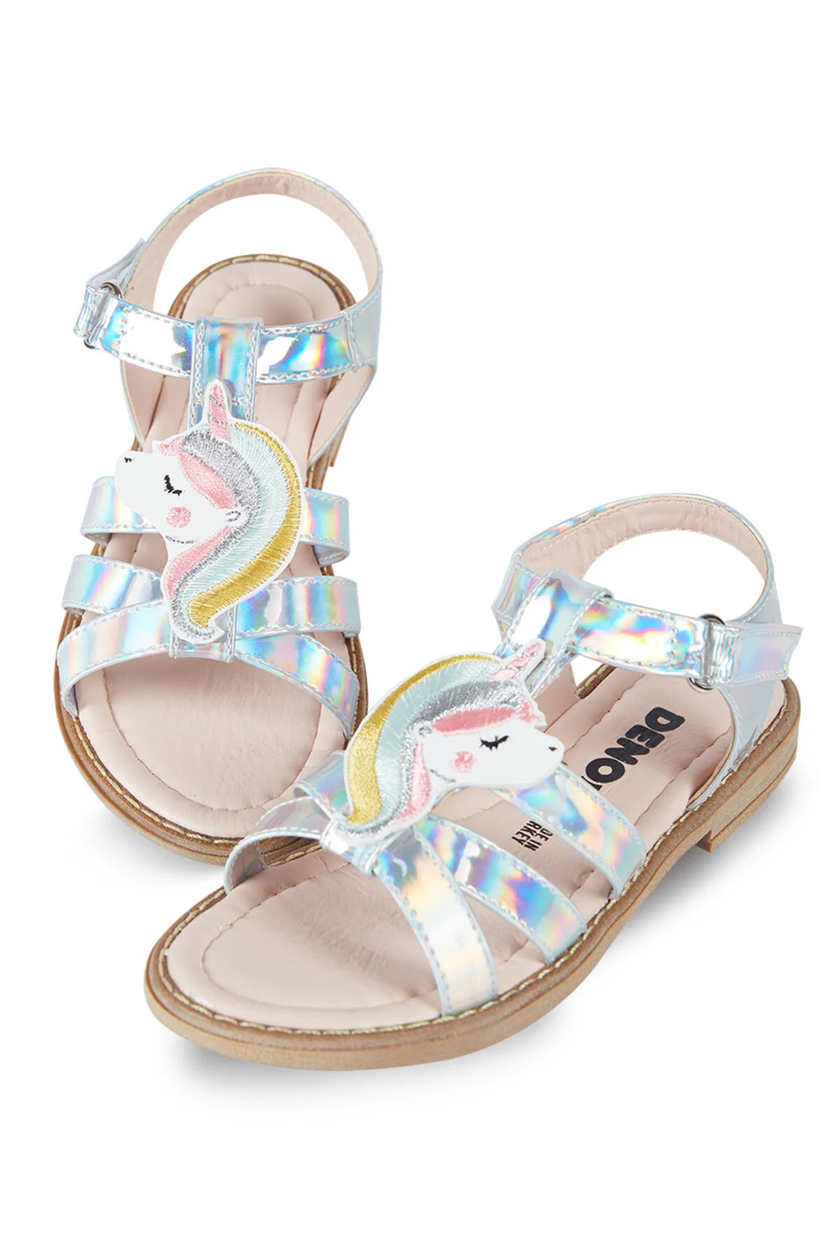 Denokids  Einhorn-Mädchen-Sandalen