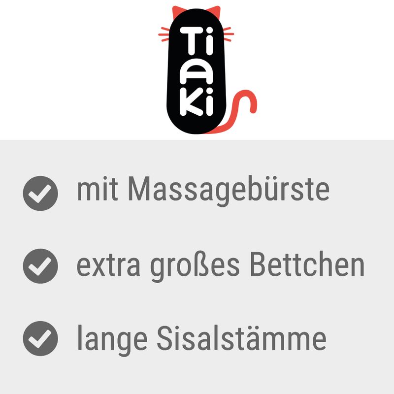 TIAKI Kratzbaum Coco zu TOP-Preisen