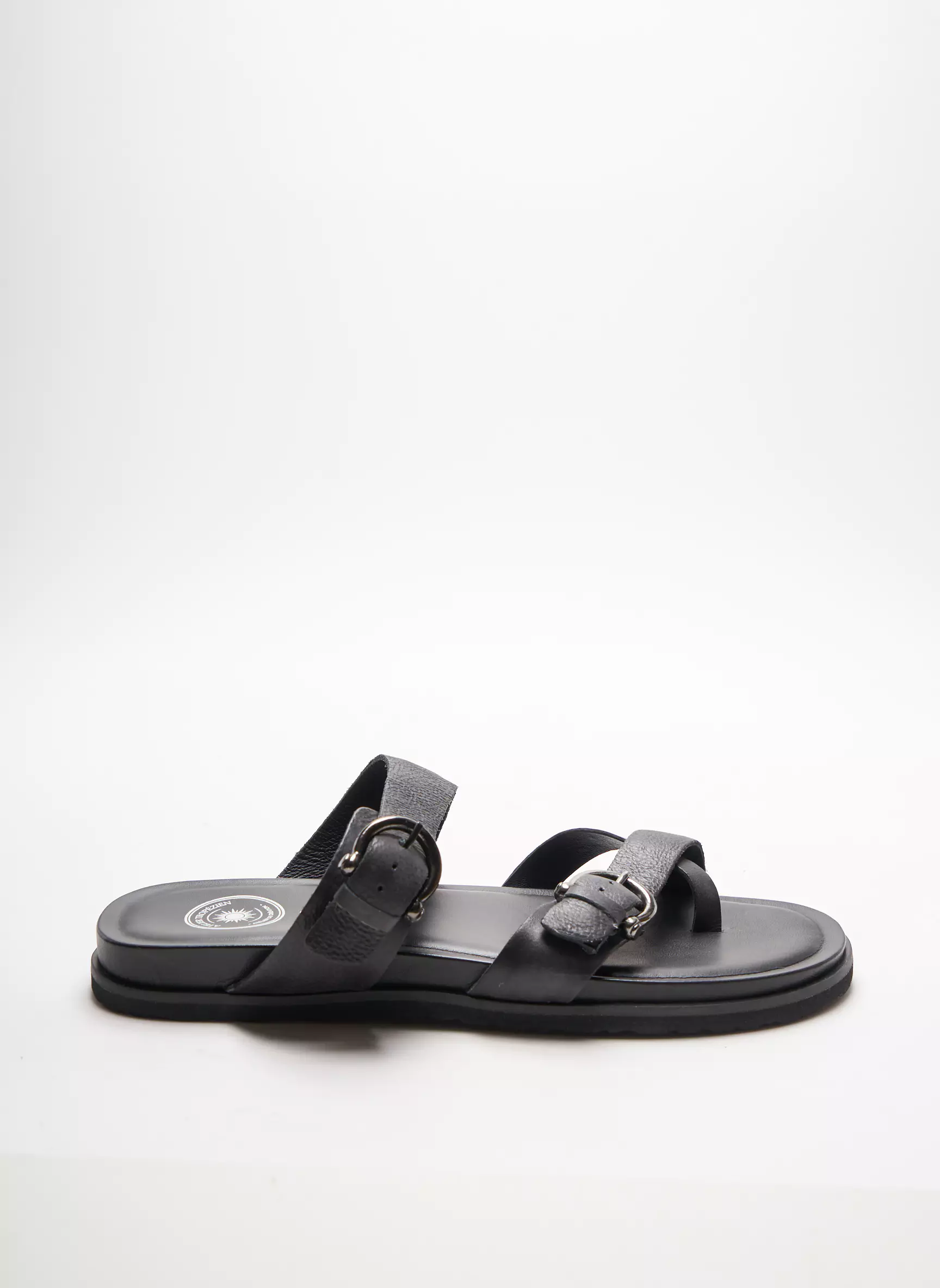 L Atelier Tropezien Sandales Nu Pieds Homme couleur noir